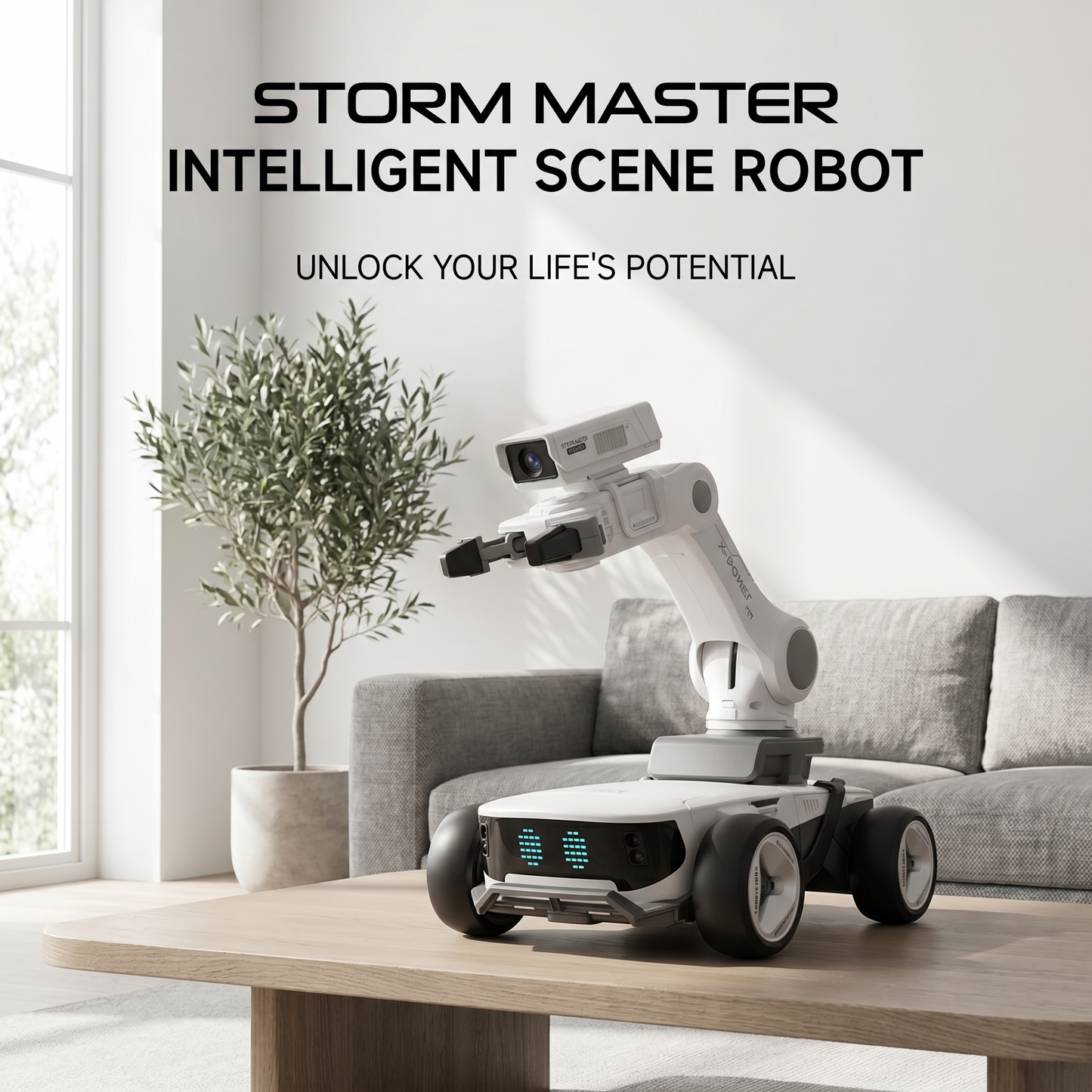 Moeyouth Storm Master Intelligent Scene Robot - Modular Arm 5G FPV 10kg Payload