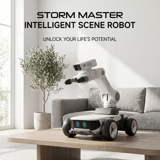 Moeyouth Storm Master Intelligent Scene Robot - Modular Arm 5G FPV 10kg Payload